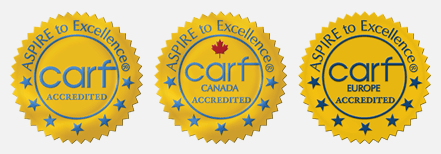 CARF seals of accreditation