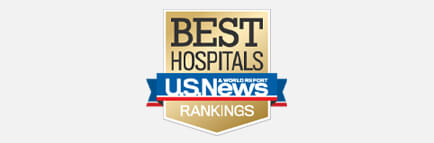 US News and Word Reports Best Hospitals badge logo