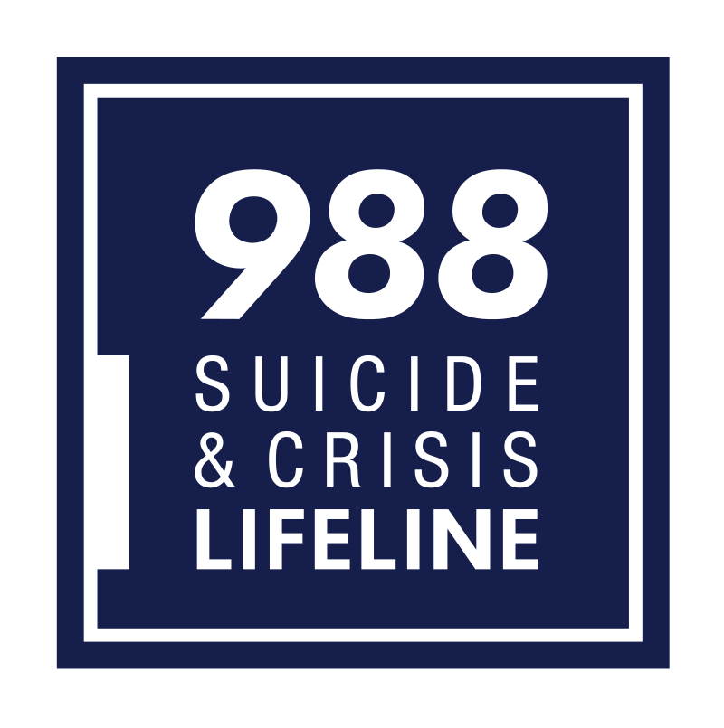 988 suicide lifeline logo image